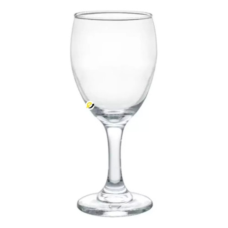 12 Copas De Vidrio Para Vino Agua 300 Ml - 12 Piezas Cristar